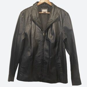 Vintage East 5th Black Genuine Leather Women’s Jacket